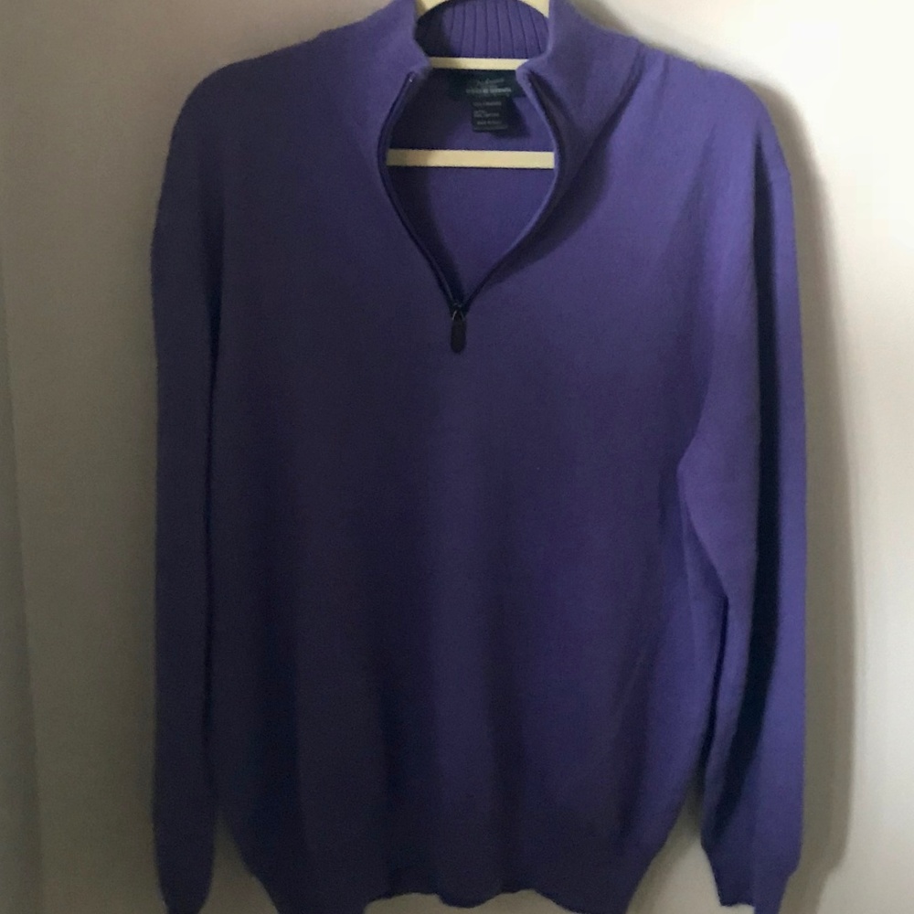 Cashmere Mock Turtleneck Sweater
